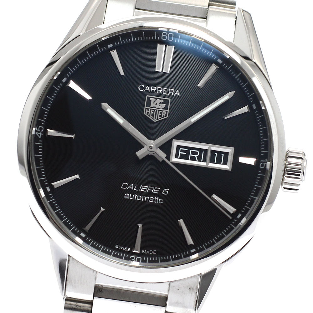 TAG Heuer WAR201A-1 Carrera Caliber 5 Day-Date Automatic Men's Watch Excellent Condition with Warranty.