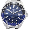 TAG Heuer Way201T.BA0927 Aquaracer Caliber 7 GMT Automatic Men's Watch Excellent Condition with Warranty.