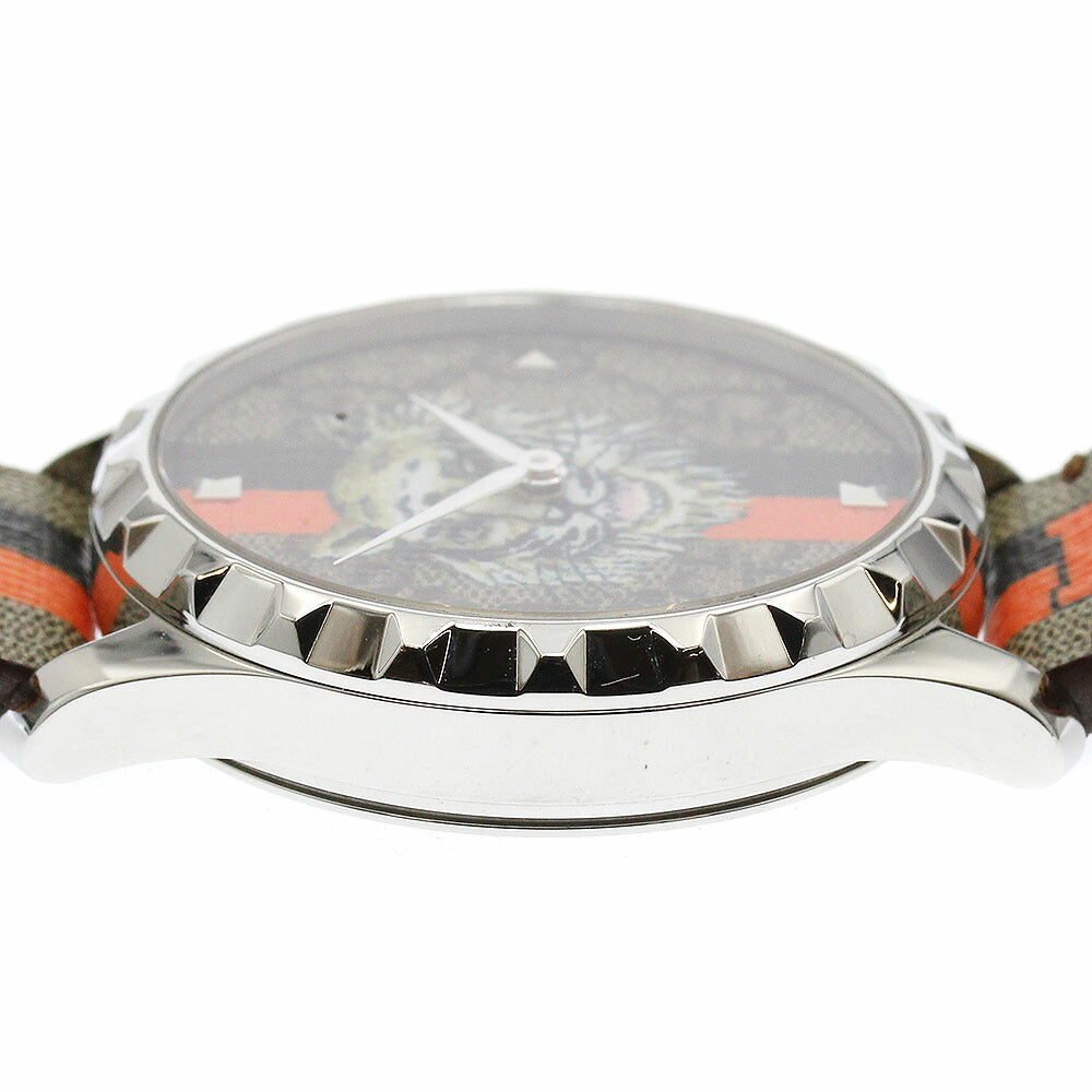 GUCCI 126.4/YA1264186 G-Timeless Tiger Quartz Boys' Watch (Good Condition)