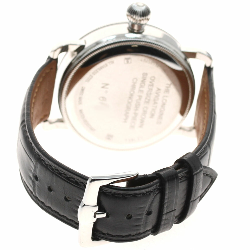 LONGINES L2.783.4 Heritage Avigation Oversize Crown Date Chronograph Automatic Men's Watch