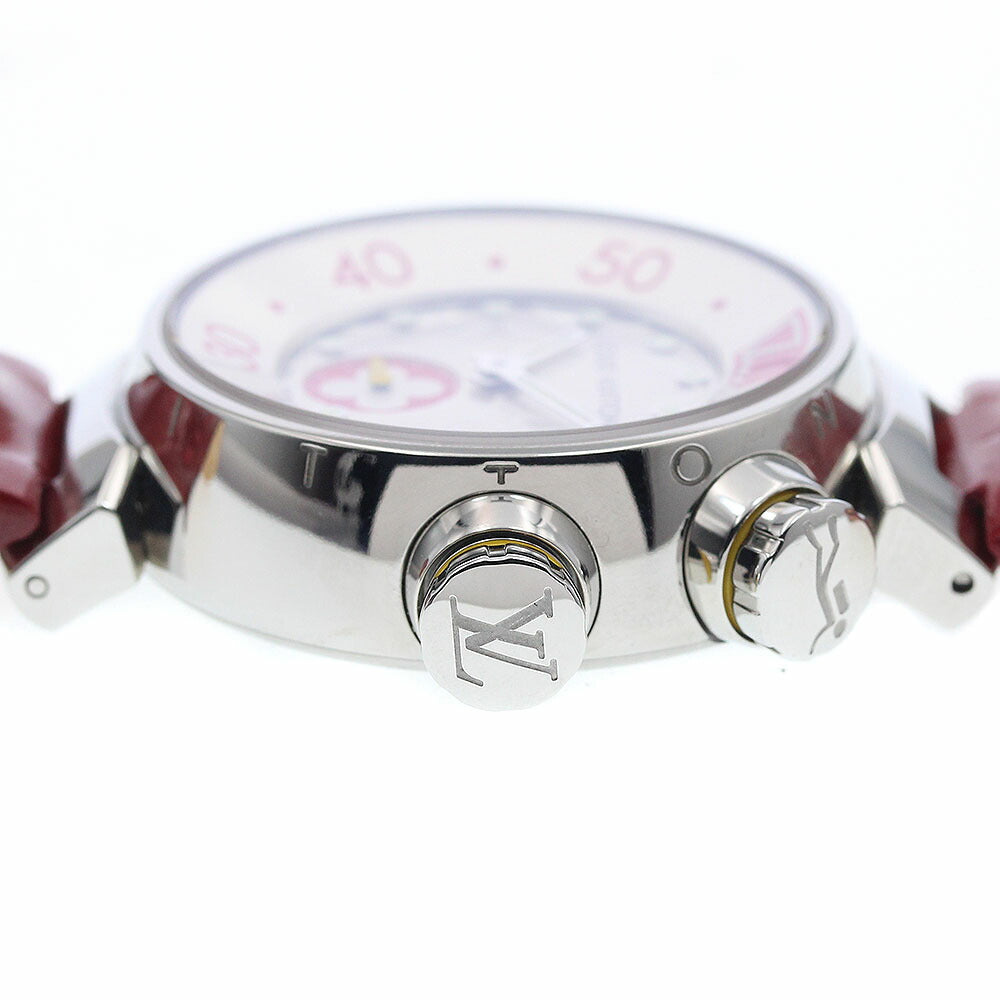 LOUIS VUITTON Q131V Tambour Diving Small Seconds Quartz Ladies Watch (Good Condition)