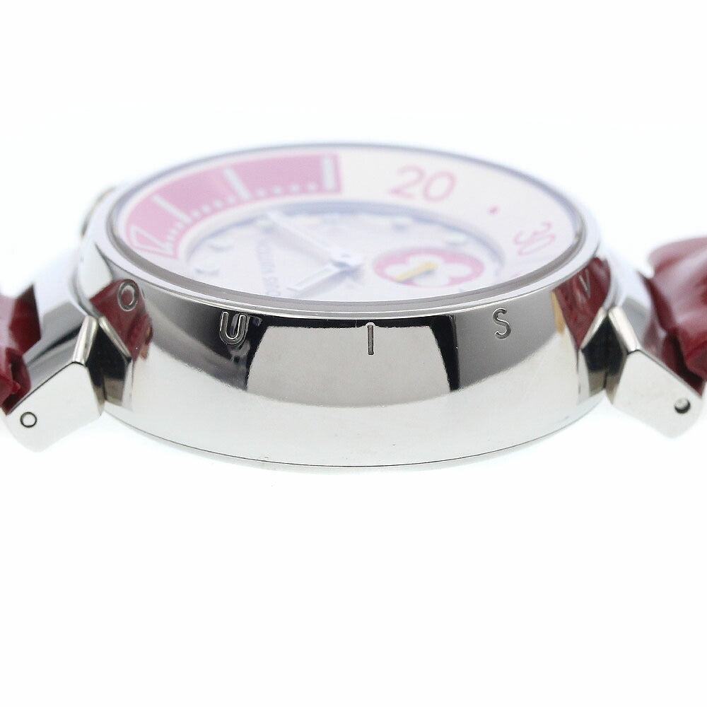 LOUIS VUITTON Q131V Tambour Diving Small Seconds Quartz Ladies Watch (Good Condition)