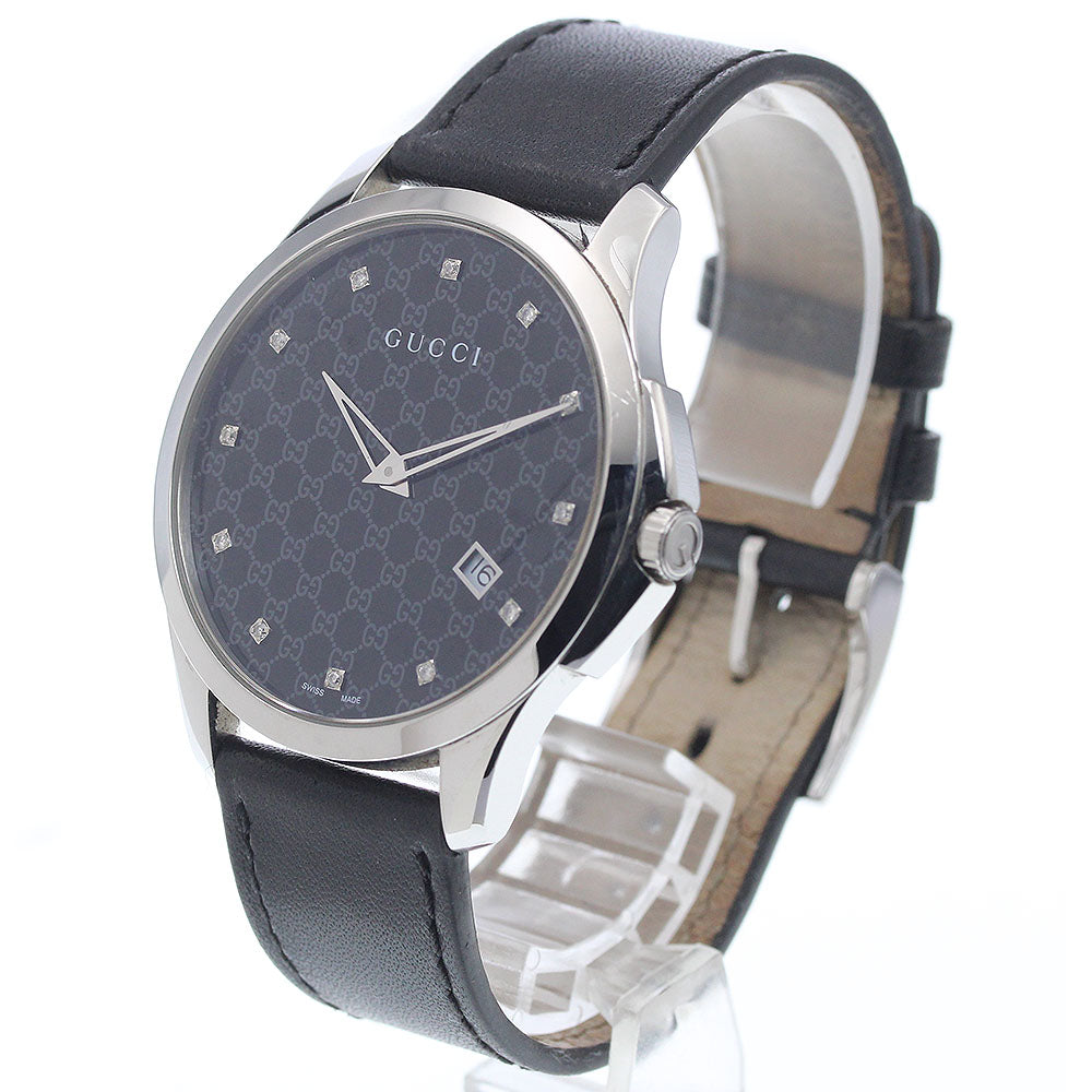 GUCCI 126.3/YA126305 G-Timeless Date Quartz Men's Watch