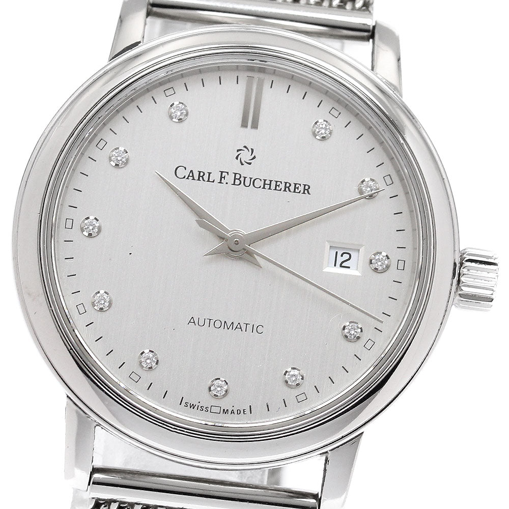 CARL F.BUCHERER 10320.08 Adamavi Date 11P Diamond Automatic Boys' Watch
