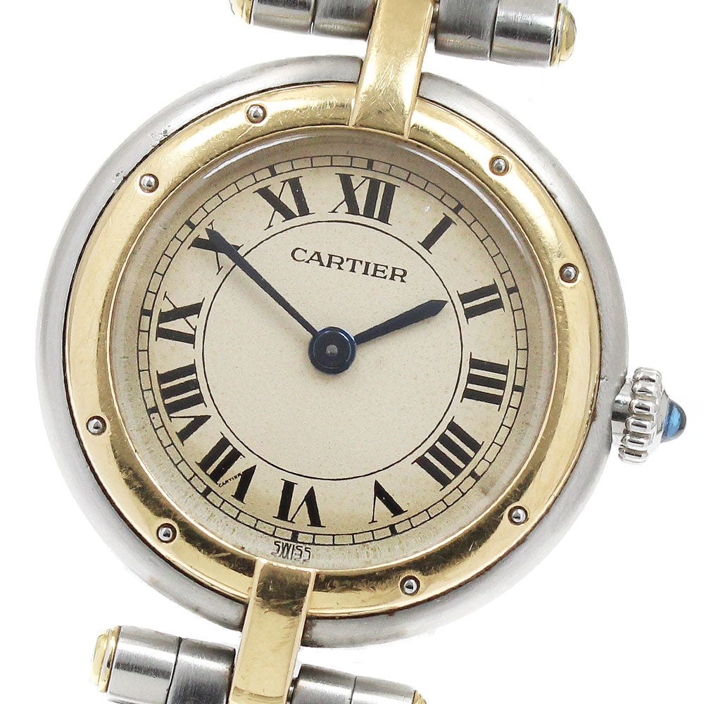 CARTIER 84084241 Panthere SM Round 1-Row Quartz Women's Watch