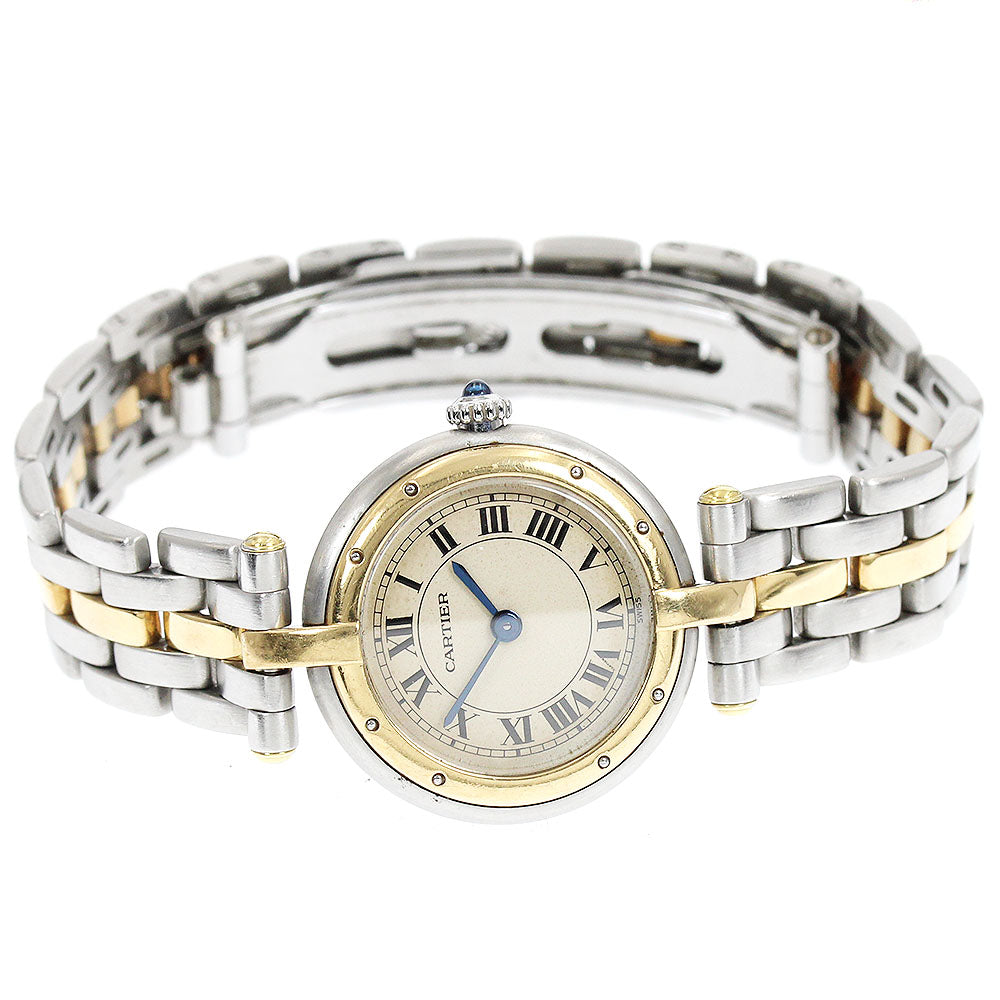 CARTIER 84084241 Panthere SM Round 1-Row Quartz Women's Watch