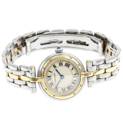 CARTIER 84084241 Panthere SM Round 1-Row Quartz Women's Watch