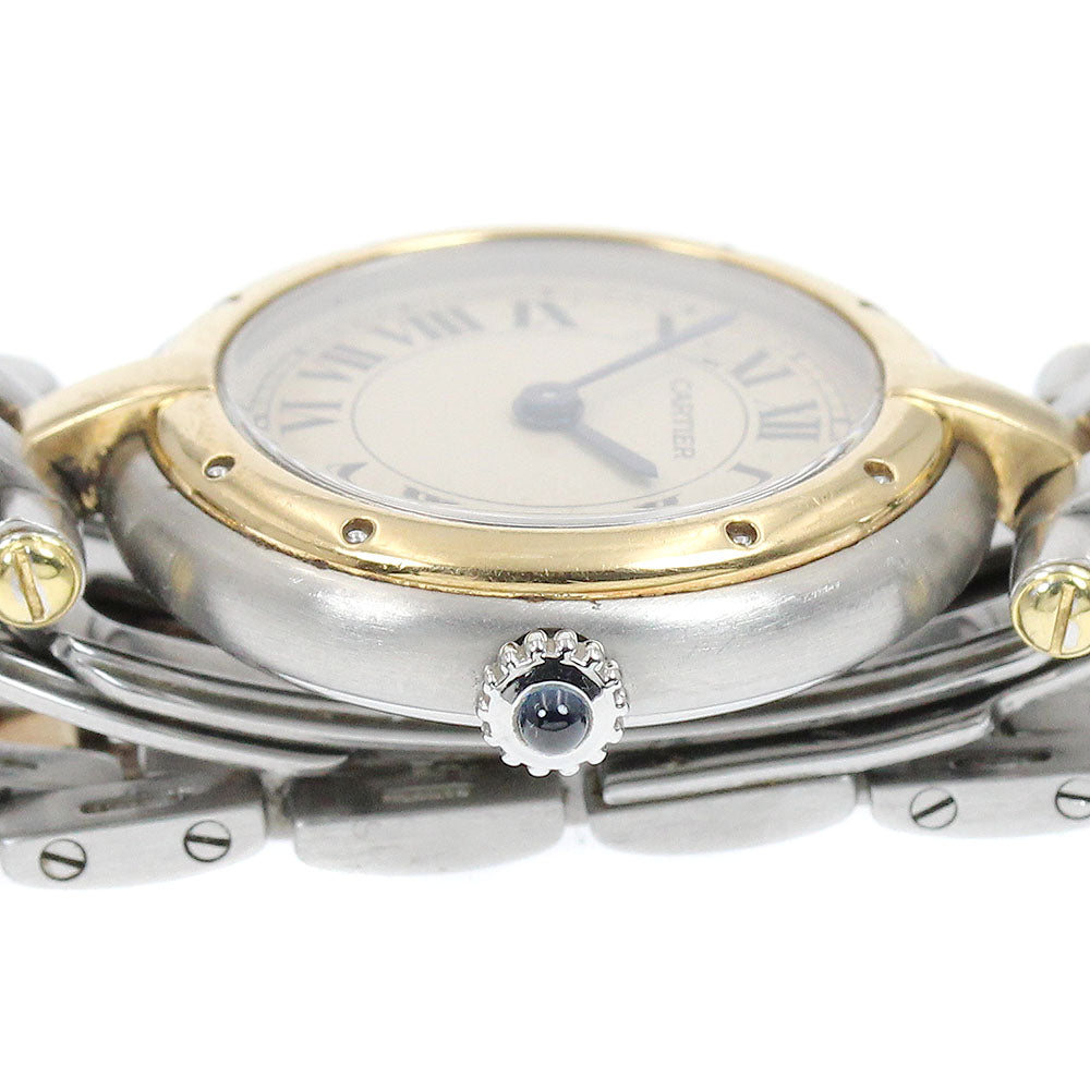 CARTIER 84084241 Panthere SM Round 1-Row Quartz Women's Watch