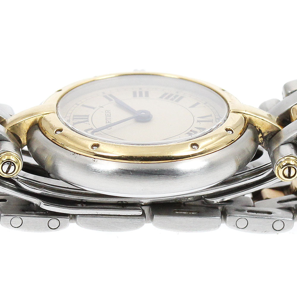 CARTIER 84084241 Panthere SM Round 1-Row Quartz Women's Watch