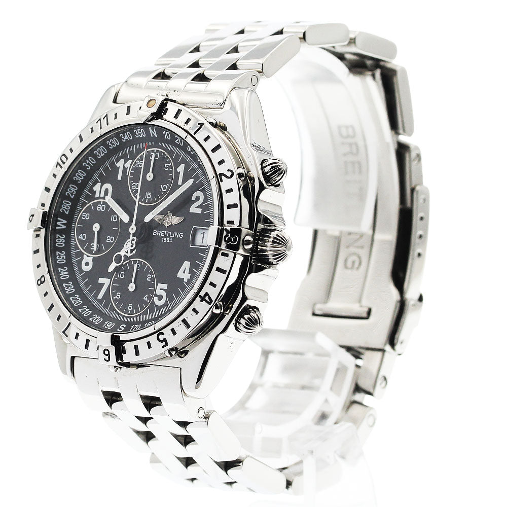 BREITLING A20048 Chronomat Longitude GMT Automatic Men's Watch (Good Condition)