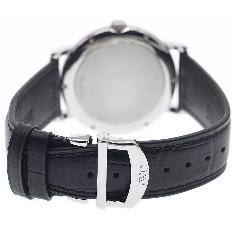 IWC SCHAFFHAUSEN IW353313 Portofino Date Automatic Men's Watch - Excellent Condition