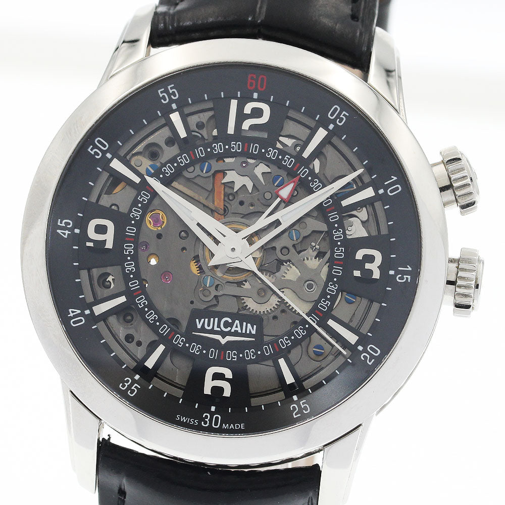 VULCAIN 180128.258 Anniversary Heart Alarm Hand-wound Men's Watch - Excellent Condition