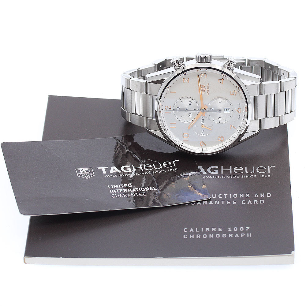 TAG Heuer CAR2012-4 Carrera Caliber 1887 Automatic Men's Watch Excellent Condition with Warranty.