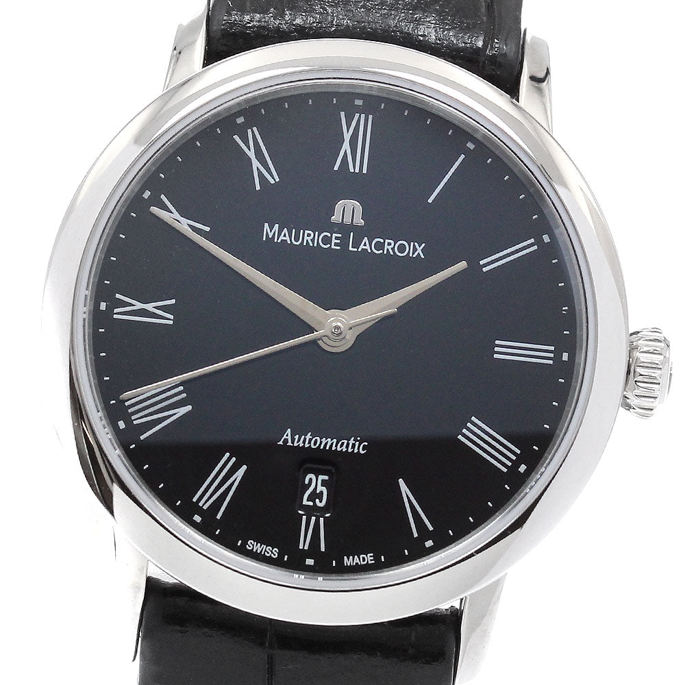 MAURICE LACROIX LC6063-SS002-310-1 Les Classiques Date Automatic Ladies Watch (Good Condition)