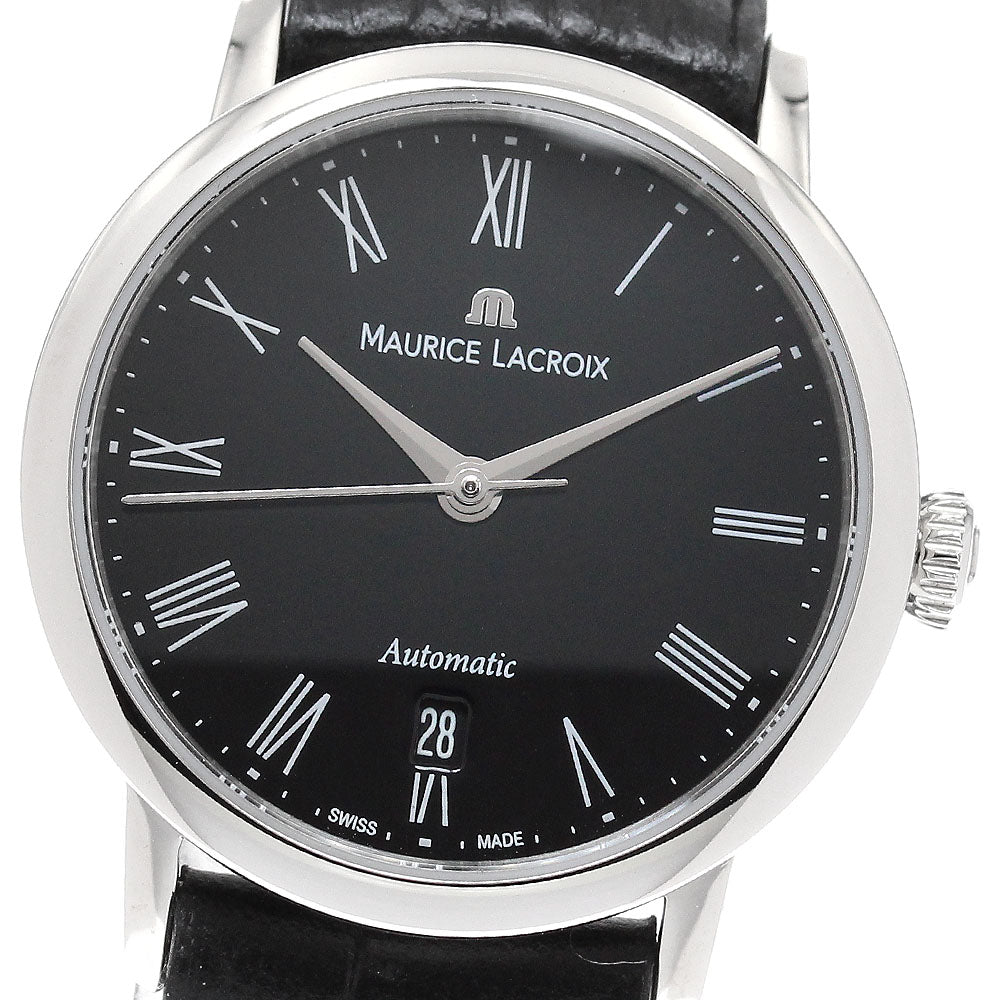 MAURICE LACROIX LC6063-SS001-310 Les Classiques Date Automatic Ladies Watch Excellent Condition