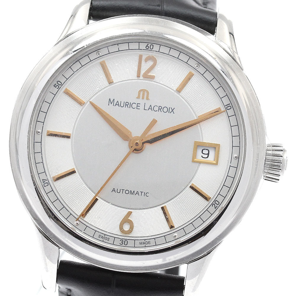 MAURICE LACROIX LC6027-SS001-122 Les Classiques Date Automatic Men's Watch Excellent Condition