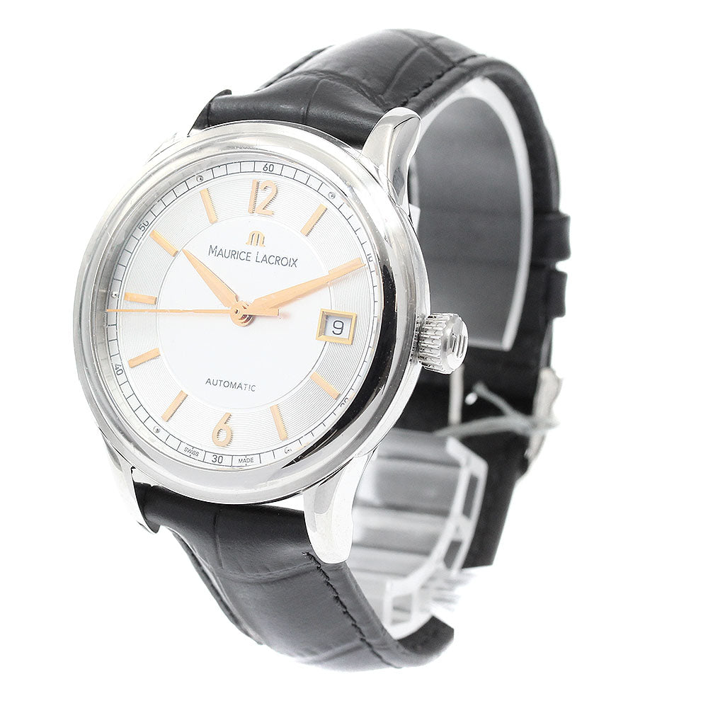 MAURICE LACROIX LC6027-SS001-122 Les Classiques Date Automatic Men's Watch Excellent Condition