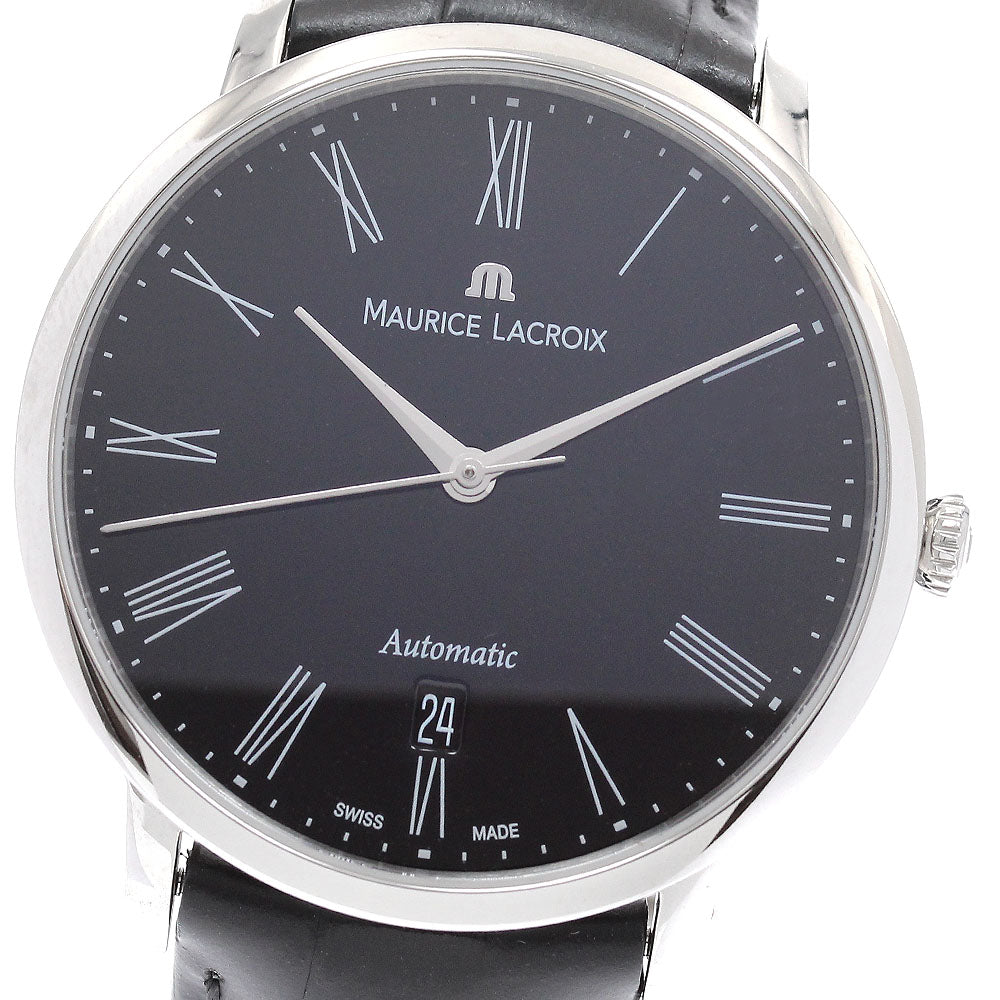 MAURICE LACROIX LC6067 Les Classiques Date Automatic Men's Watch Excellent Condition