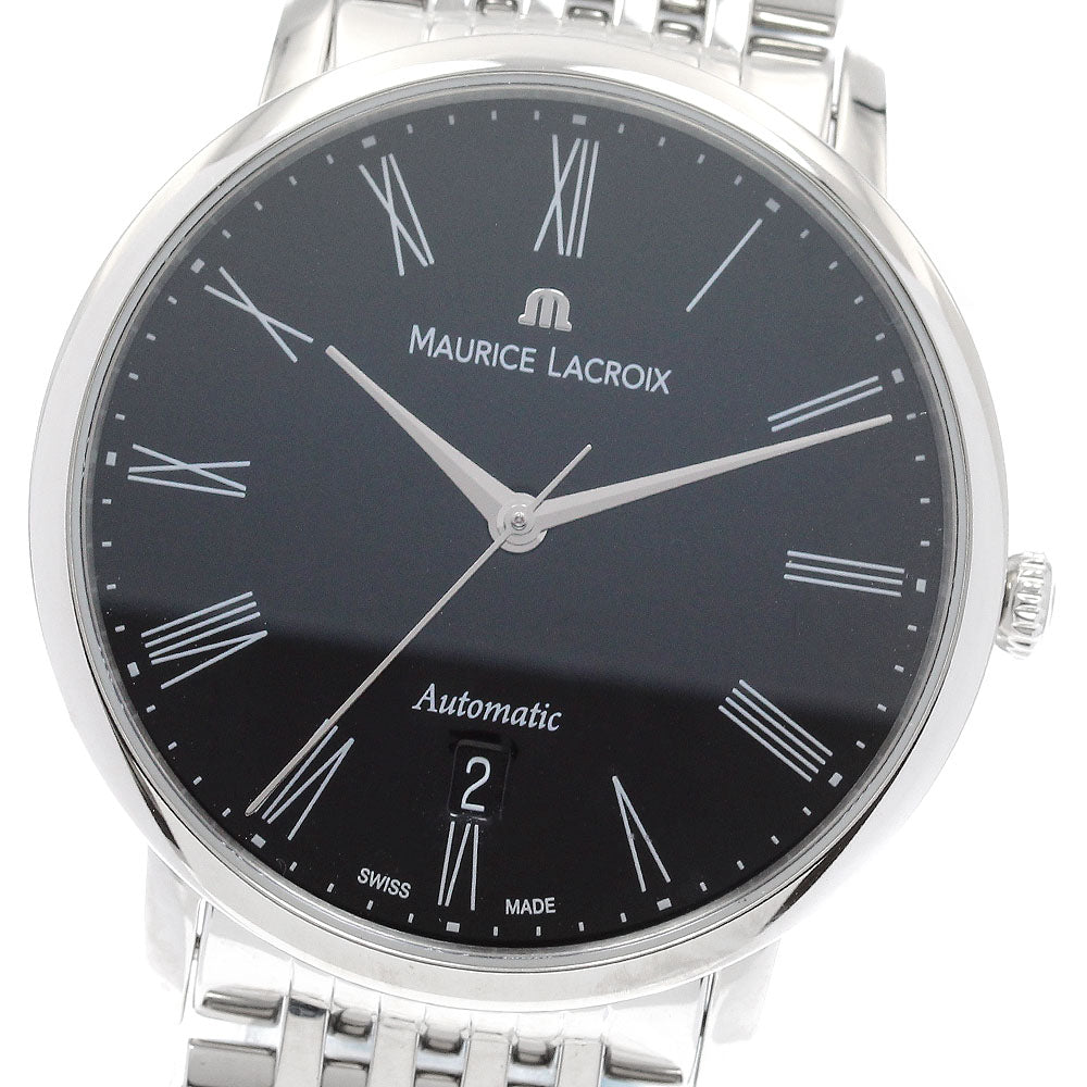 MAURICE LACROIX LC6067-SS001-310 Les Classiques Date Automatic Men's Watch Excellent Condition