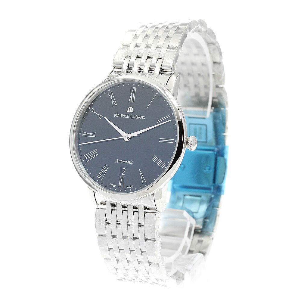 MAURICE LACROIX LC6067-SS001-310 Les Classiques Date Automatic Men's Watch Excellent Condition