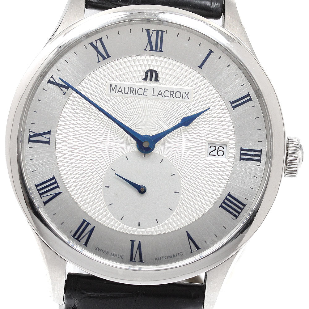 MAURICE LACROIX MP6907-SS001-110 Masterpiece Small Seconds Date Automatic Men's Watch - Excellent Condition