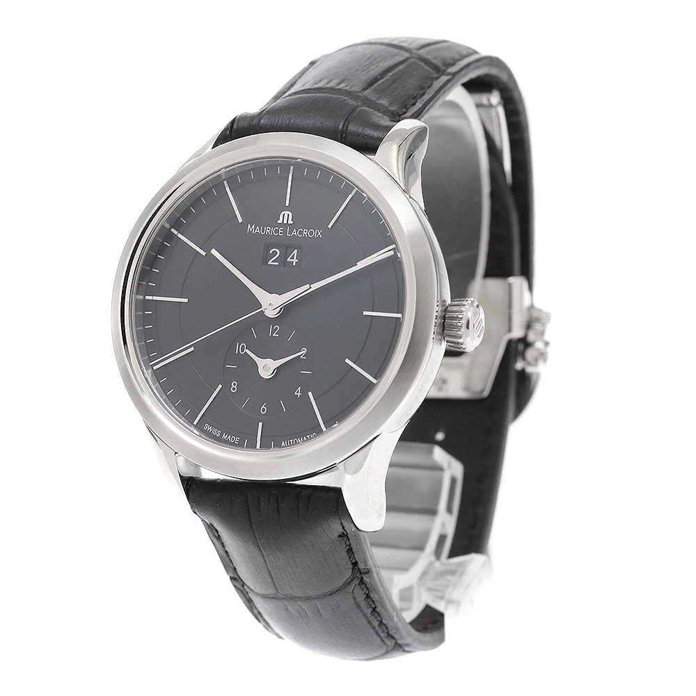 MAURICE LACROIX LC6088-SS001-330 Les Classiques Grand Date GMT Automatic Men's Watch (Good Condition)