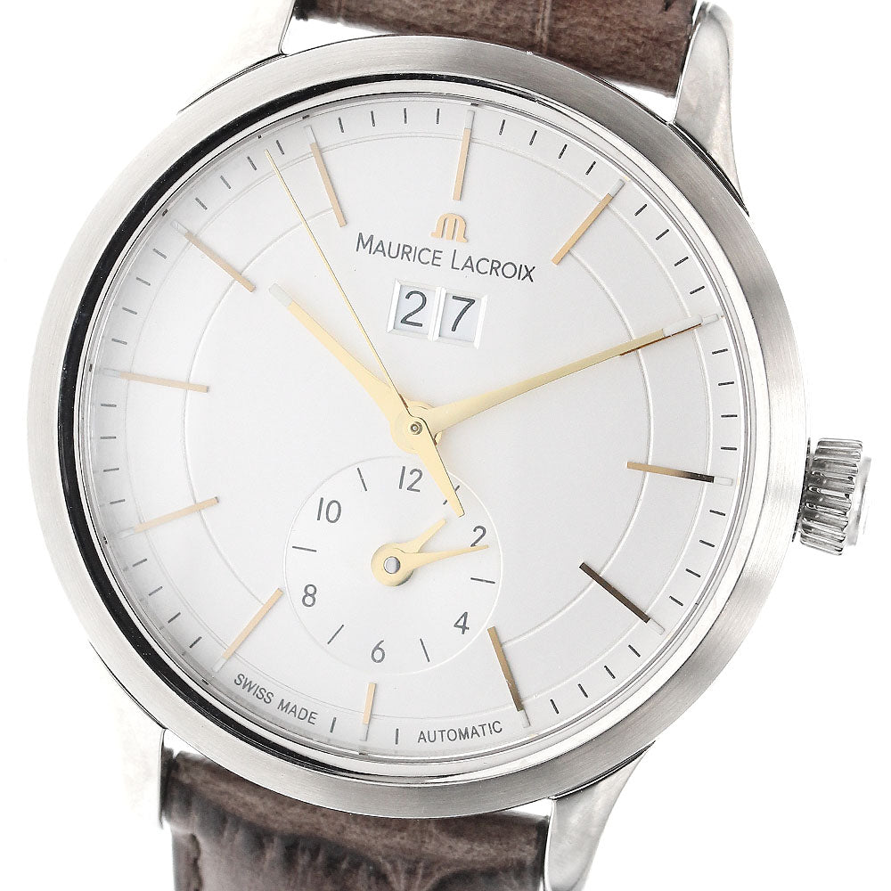 MAURICE LACROIX LC6088-SS001-130 Les Classiques Grand Date GMT Automatic Men's Watch Unused