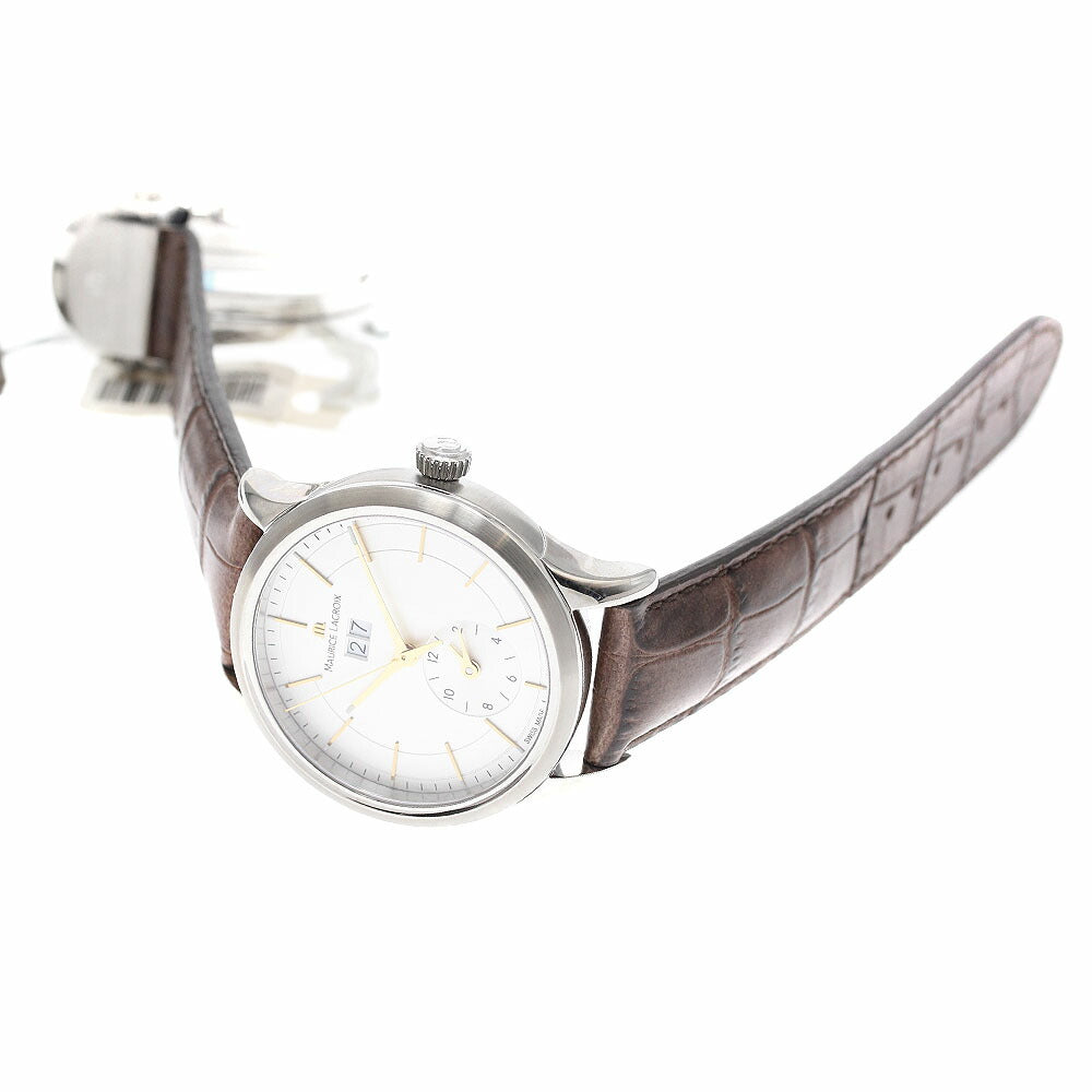 MAURICE LACROIX LC6088-SS001-130 Les Classiques Grand Date GMT Automatic Men's Watch Unused