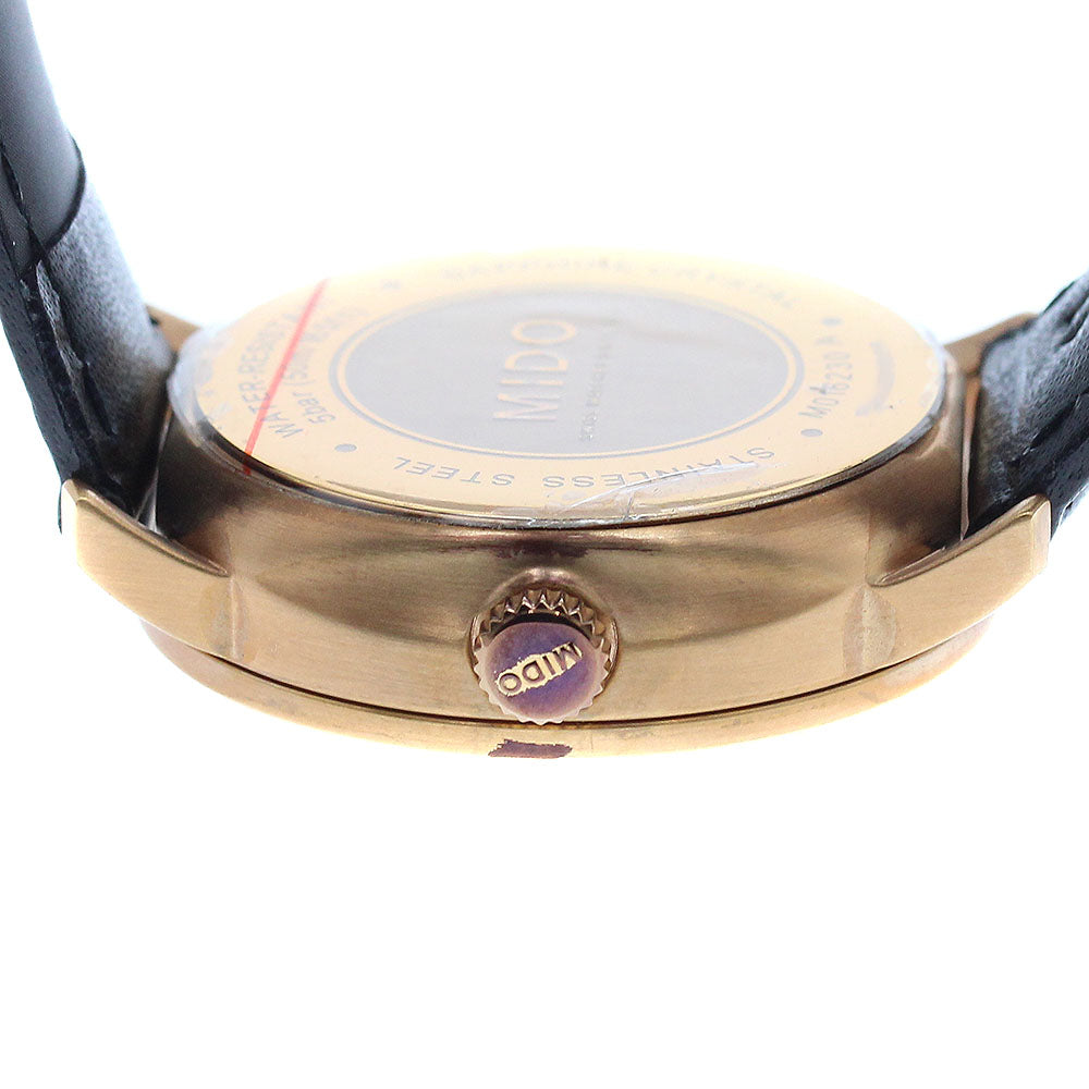 MIDO M016.230.36.031.00 Commander II Chronometer Day-Date Automatic Men's Watch - Excellent Condition