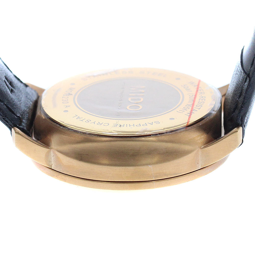 MIDO M016.230.36.031.00 Commander II Chronometer Day-Date Automatic Men's Watch - Excellent Condition