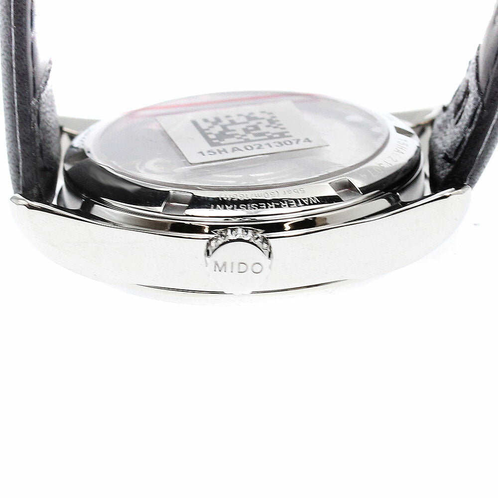MIDO M024207A Belluna Date Automatic Boys' Watch Excellent Condition