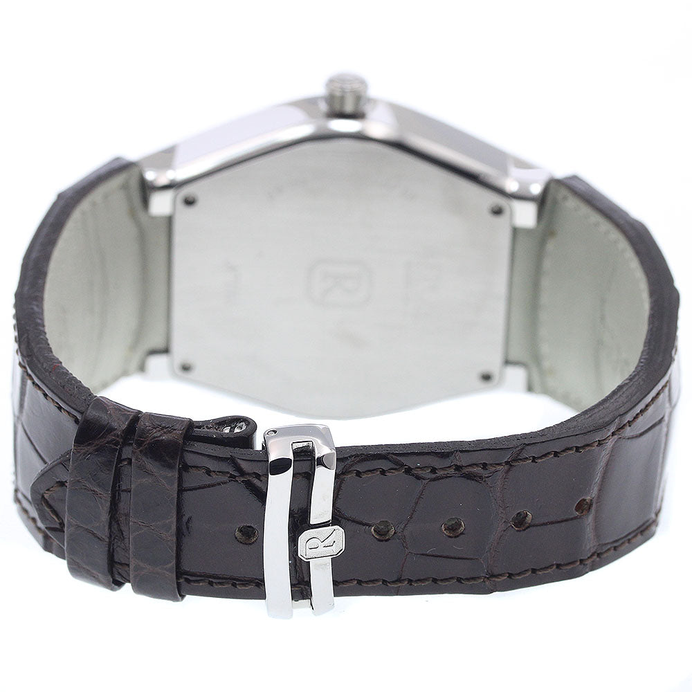 REPOSSI R8 Contemporary Series Date Quartz Men's Watch Excellent Condition with Box
