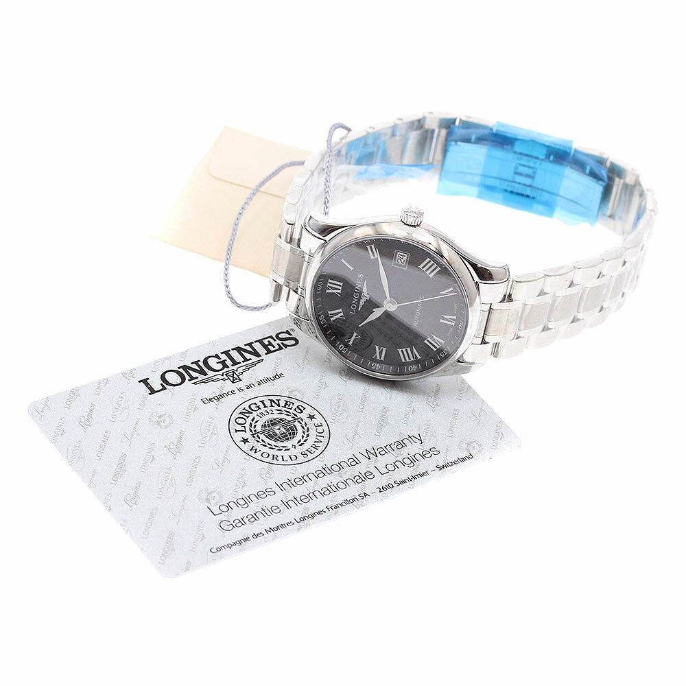 LONGINES L2.518.4 Master Collection Date Automatic Men's Watch Excellent Condition with Warranty.