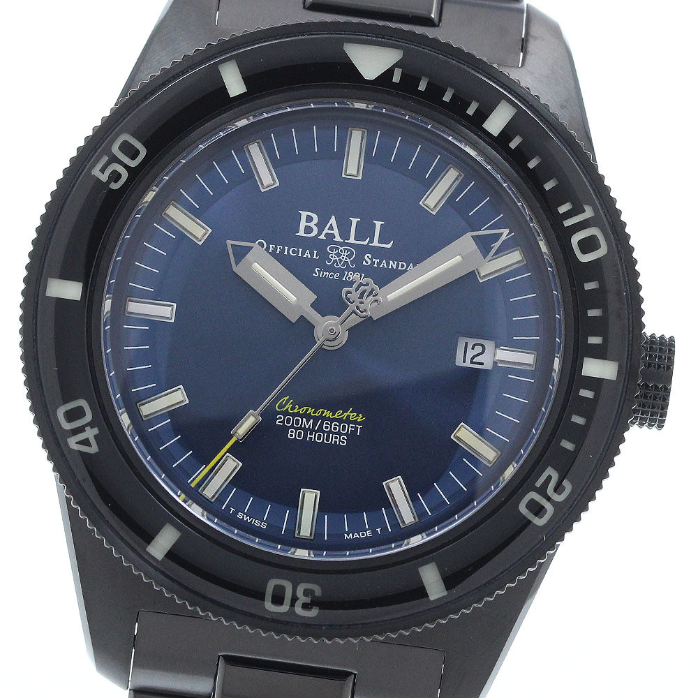 BALLWATCH DD3208B-S2C-BER Engineer II Skin Diver Heritage Manufacture Automatic Men's Watch Excellent Condition