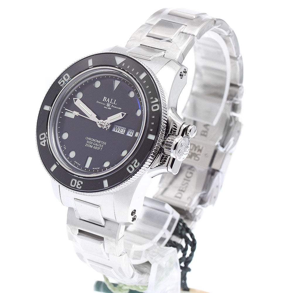 BALLWATCH DM2218B-SCJ-BK Engineer Hydrocarbon Original Day-Date Automatic Men's Watch Unused with Warranty.