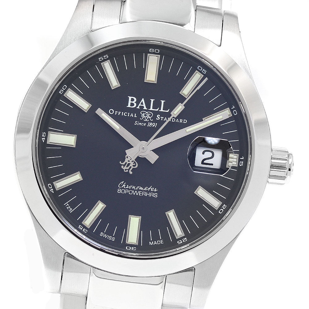 BALLWATCH NM9032C-S1CJ-BK Engineer M Marvelite Date Automatic Men's Watch Unused with Warranty.