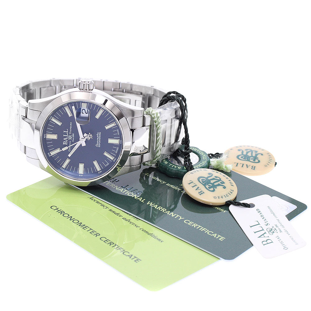 BALLWATCH NM9032C-S1CJ-BK Engineer M Marvelite Date Automatic Men's Watch Unused with Warranty.