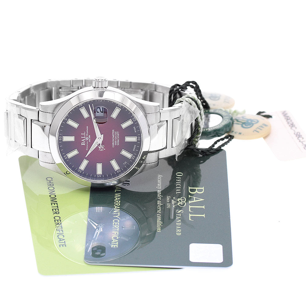BALLWATCH NM9026C-S6CJ-RD Marvelite Chronometer Date Automatic Men's Watch Unused with Inner Box and Warranty Card.