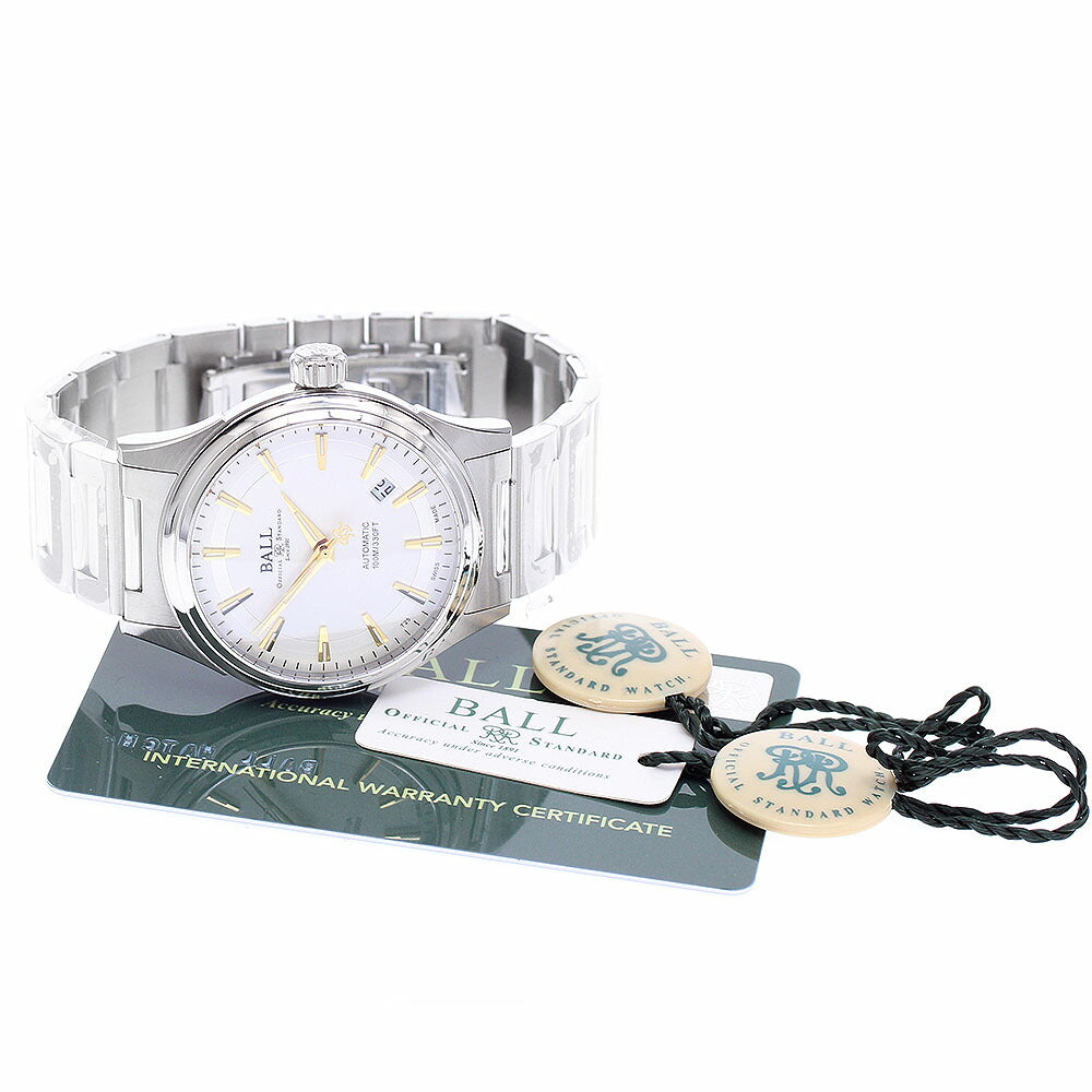 BALLWATCH NM2098C-S25J-SL Fireman Victory Date Automatic Men's Watch Unused with Inner Box and Warranty Card.