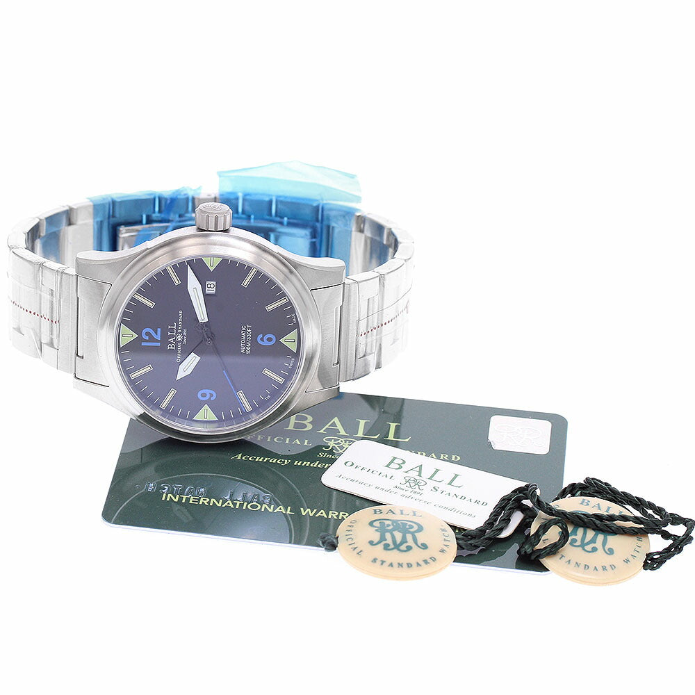 BALLWATCH NM2090C-SJ-BKBE Stokeman II Date Automatic Men's Watch Unused with Inner Box and Warranty Card.