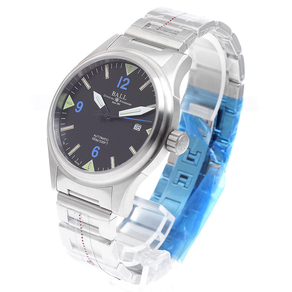 BALLWATCH NM2090C-SJ-BKBE Stokeman II Date Automatic Men's Watch Unused with Inner Box and Warranty Card.