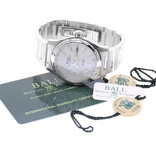 BALLWATCH NM2098C-S20J-WH Fireman Enterprise Date Automatic Men's Watch Unused with Warranty.
