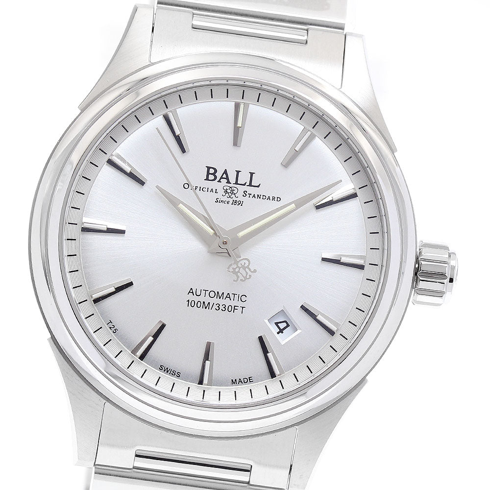 BALLWATCH NM2098C-S3J-SL Fireman Victory Date Automatic Men's Watch Unused with Inner Box and Warranty Card.