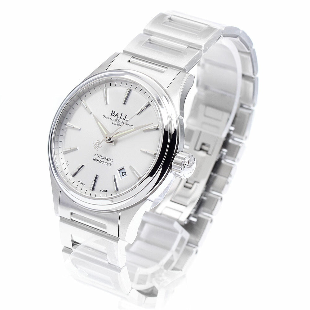 BALLWATCH NM2098C-S3J-SL Fireman Victory Date Automatic Men's Watch Unused with Inner Box and Warranty Card.