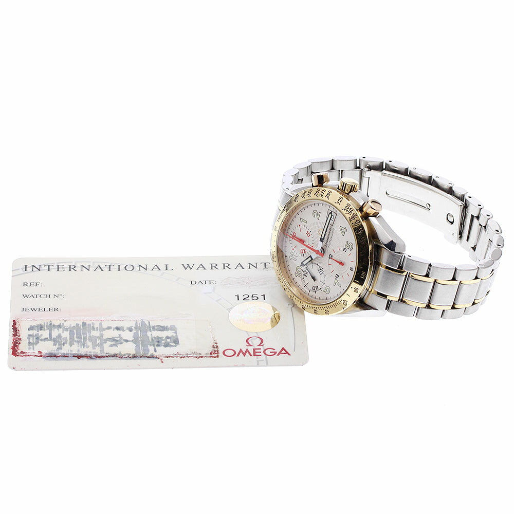 OMEGA 3313.33 Speedmaster Date Chronograph Automatic Men's Watch with Warranty