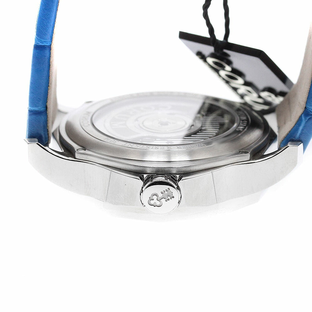 CORUM A384/03121 Admiral's Cup Legend 38 Mystery Moon Diamond Bezel Quartz Boys' Watch Excellent Condition with Warranty.