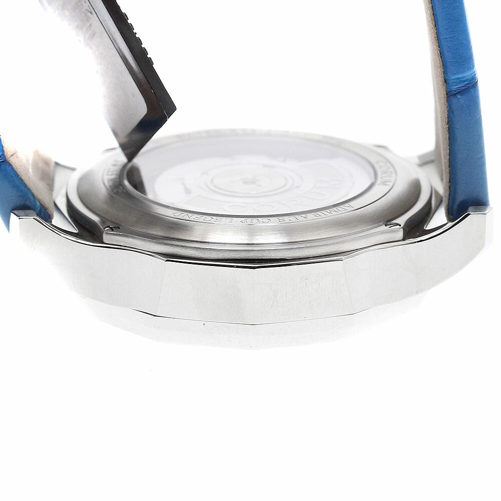 CORUM A384/03121 Admiral's Cup Legend 38 Mystery Moon Diamond Bezel Quartz Boys' Watch Excellent Condition with Warranty.