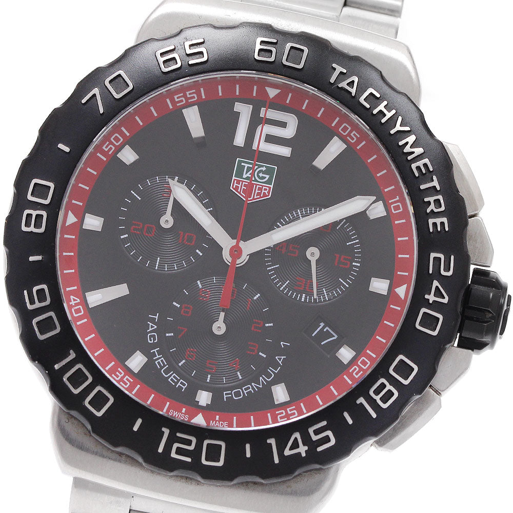 TAG Heuer CAU1116 Formula 1 Chronograph Date Quartz Men's Watch (Good Condition)