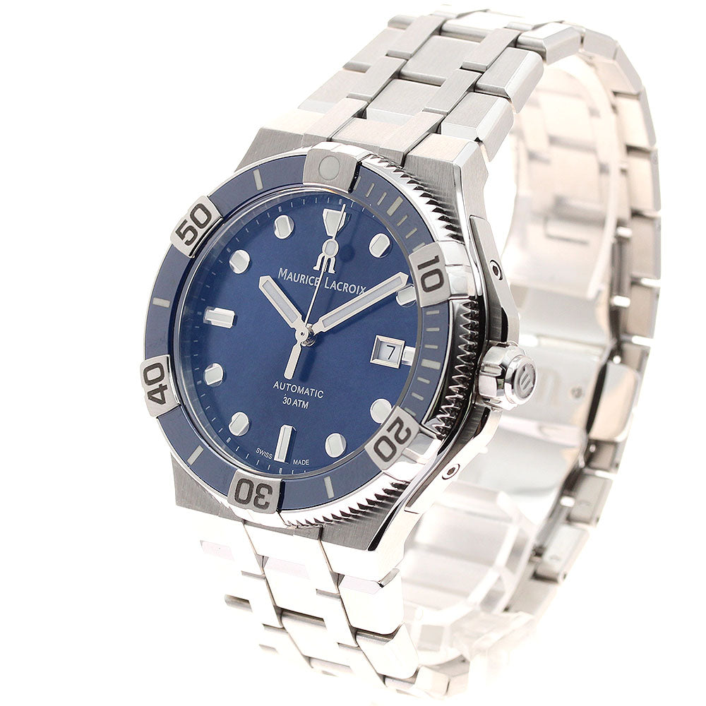MAURICE LACROIX AI6058-SS002-430-2 Icon Venturer Date Automatic Men's Watch Excellent Condition