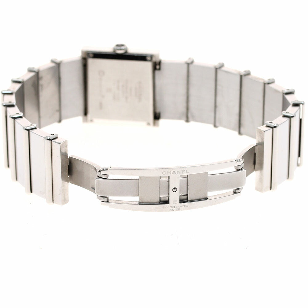 CHANEL H0830 Mademoiselle Diamond Bezel Quartz Women's Watch